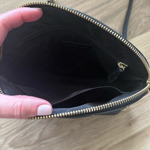 Michael Kors Emmy Medium Crossbody in Saffiano Leather Bag - Black (Pre-Owned) - Picture 5 of 7